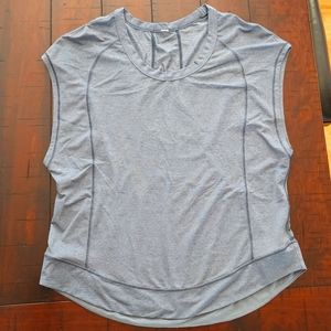 Lululemon Light Gray Muscle Tank